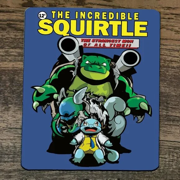 Mouse Pad The Incredible Squirtle‎ Pokemon