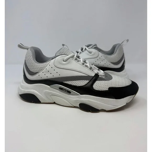 Dior B22 Sneaker White/Black Size 12 US 45 EU