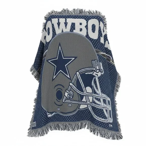 Vintage Dallas Cowboys Wall Hanging Rug NFL 