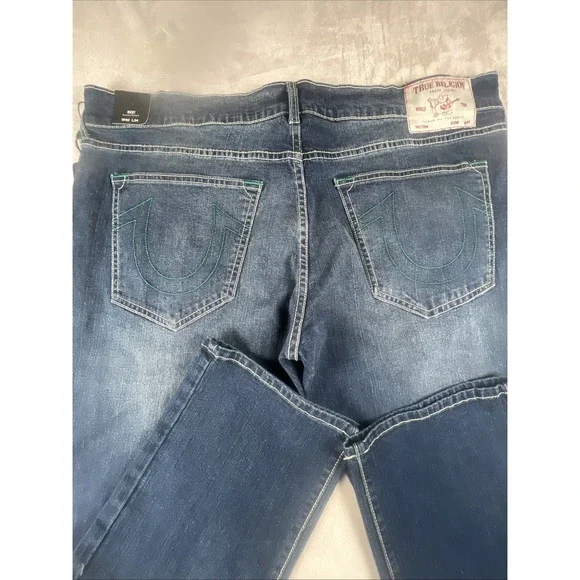 True Religion Ricky Relaxed Straight Jeans‎ - Men's - W40 L34 - New with Tags