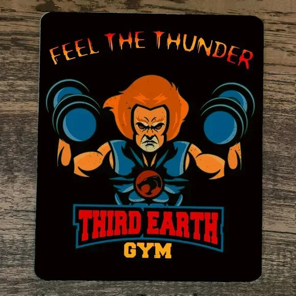 Mouse Pad Feel The Thunder‎ Third Earth Gym Thundercats