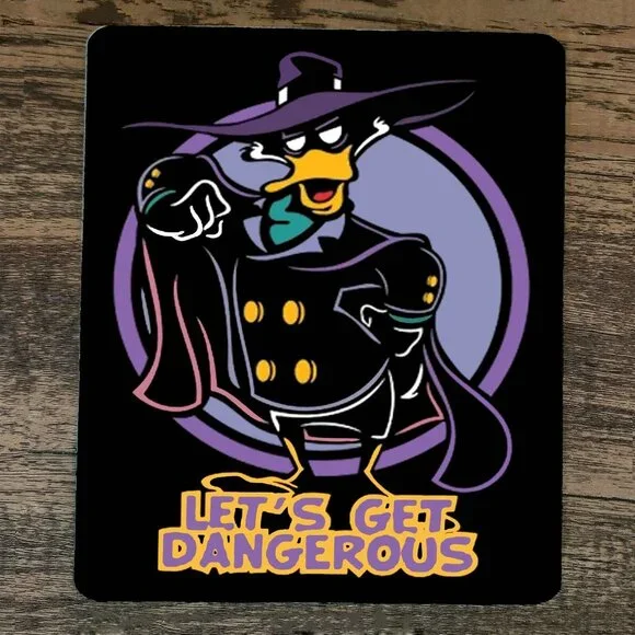 Mouse Pad Lets Get‎ Dangerous Darkwing Duck