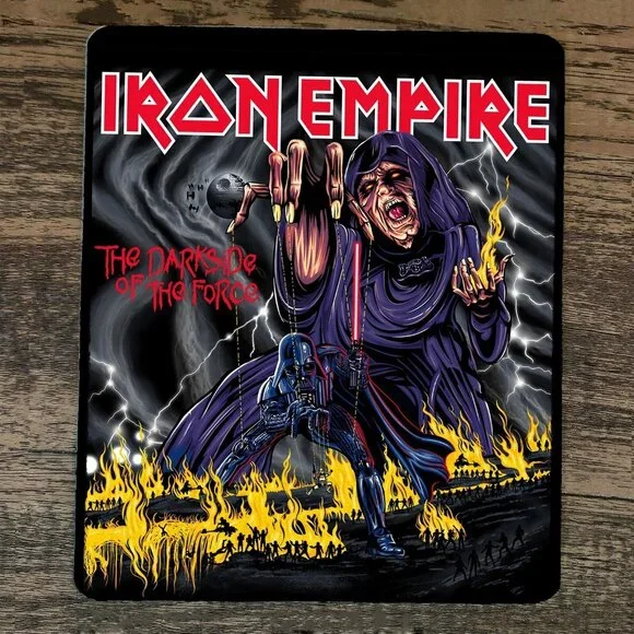 Mouse Pad Iron‎ Empire The Dark Side of the Force Star Wars