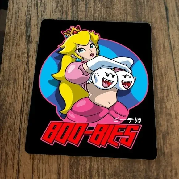 Boo Bies Mouse Pad Princess Peach Mario Bros‎