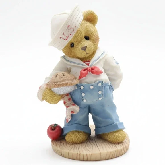 Cherished Teddies Bob 1996 Sailor Bear Figurine – “Sea To Shining Sea” – Enesco