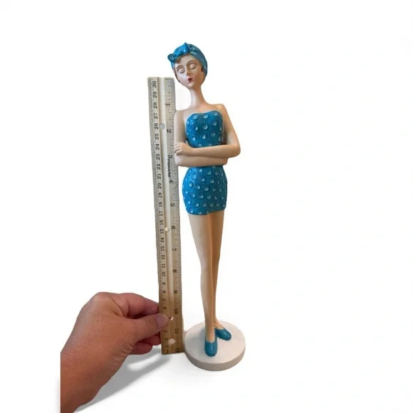 Chic‎ Blue Polka Dot Swimsuit Display