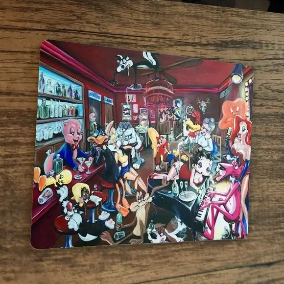 Drunk‎ Looney Tunes Classic Cartoon Mouse Pad