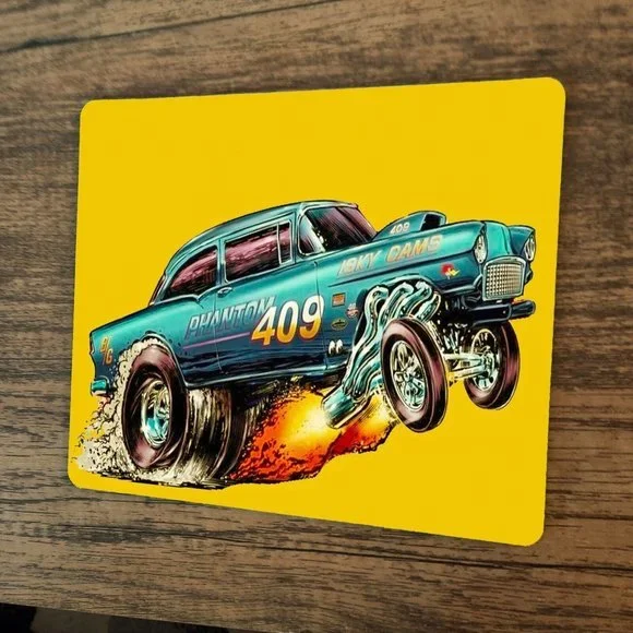 Phantom 409 Mouse Pad Gasser Hot Rod‎