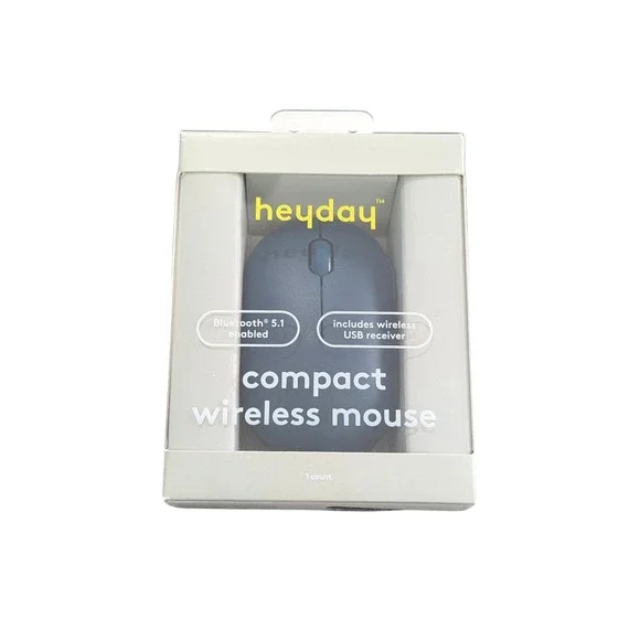 Z2N Mouse - heyday Teal Compact Wireless‎ Mouse Bluetooth 5.1 Includes Battery
