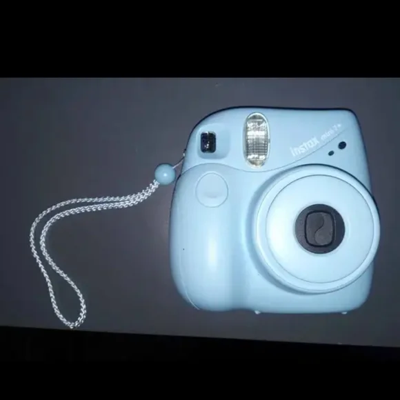 Fujifilm Instax mini 7+ blue film camera