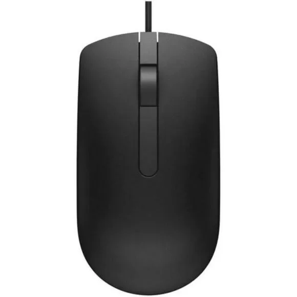 NEW Dell ORG4V6 Scroll Wheel USB 2 Button Standard Optical Mouse Black