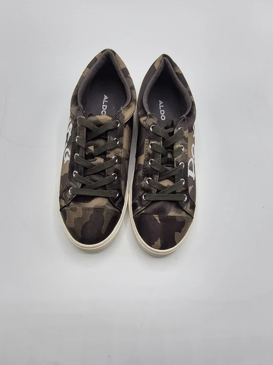 ALDO Men’s Camouflage Low-Top Sneakers - Olive/Khaki/Brown