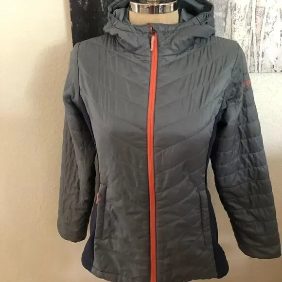COLUMBIA Mount Joy Quilted Hooded Hybrid Jacket