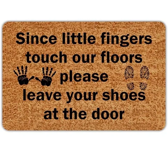 Welcome Doormat with Fun Message