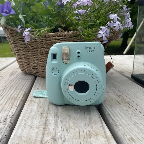 Fujifilm Green Simulated Camera with Retro Design