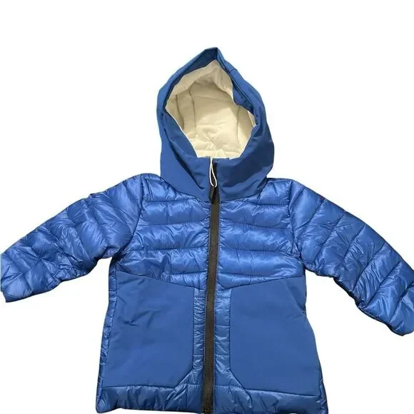 Freedomday Kids Blue Puffer Jacket