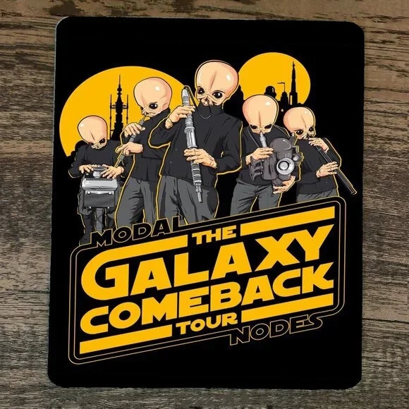 Mouse Pad Modal Nodes Galaxy Comeback Tour‎ Star Wars