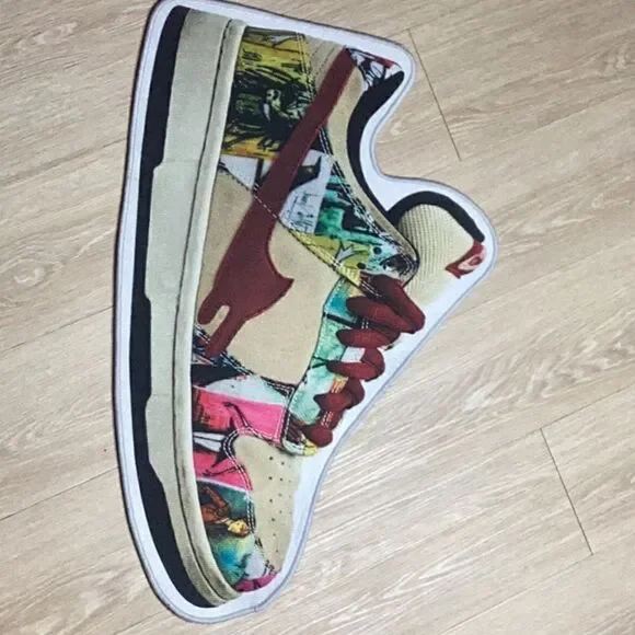 Custom Jordan 1 Low Dunk  Rug