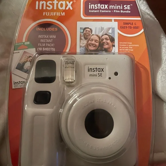 Fujifilm Instax Mini SE Grey Instant Film Camera