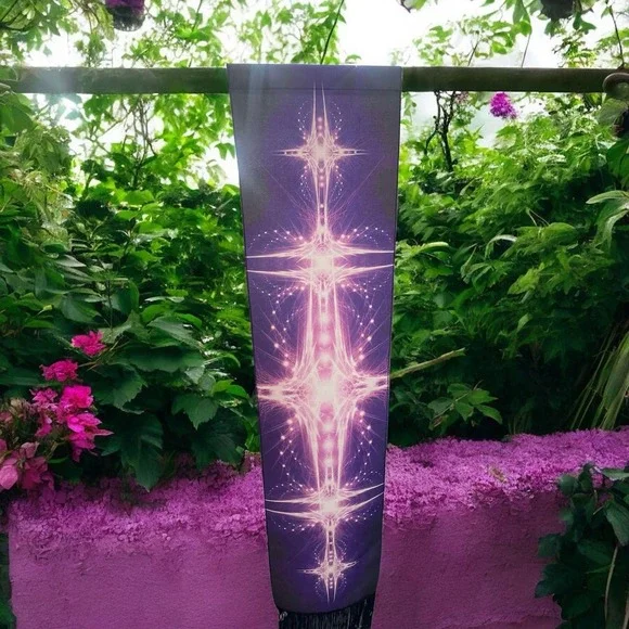Luminous Star Energy Tapestry