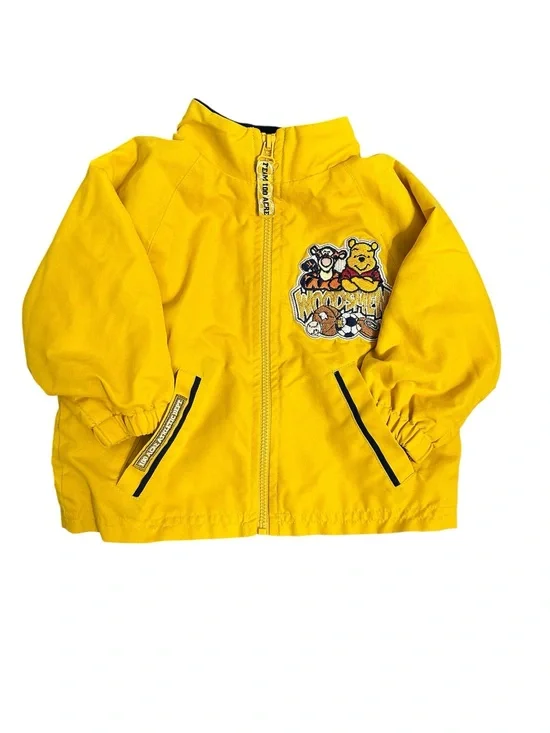 Vintage Y2K Tigger and Pooh Woodsmen Windbreaker Size 12m