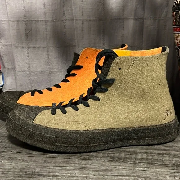 Men’s converse JW ANDERSON CHUCK TAYLOR all star felt sneakers