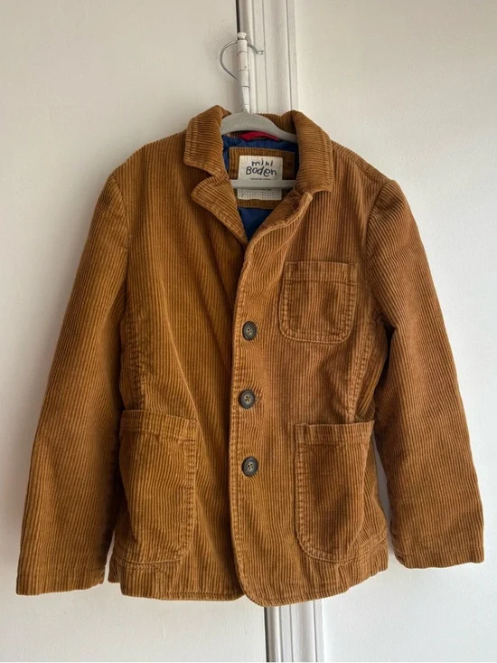 Mini Boden corduroy blazer size 7-8