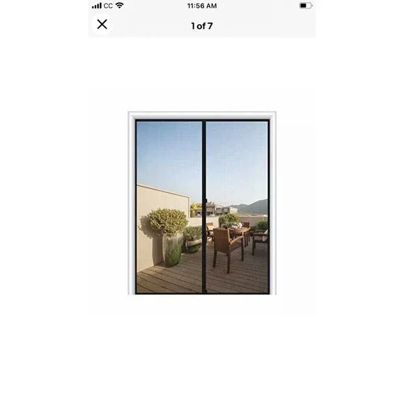 MAGZO Magnetic Screen Size 72 x 80 Inch. New