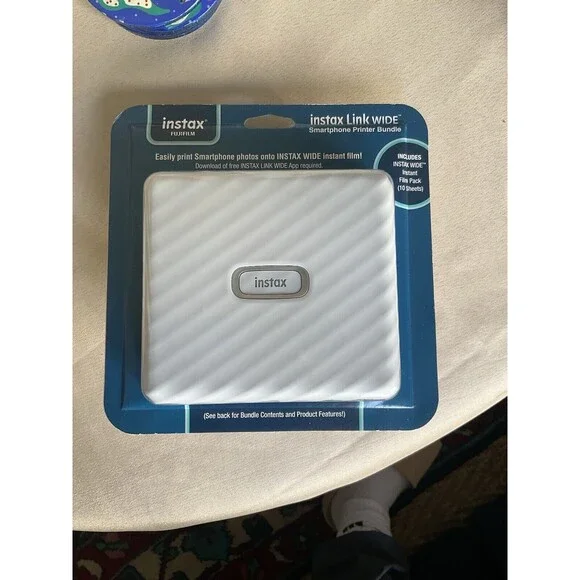 Fujifilm Instax Link Wide Smartphone Printer Bundle Brand New Sealed