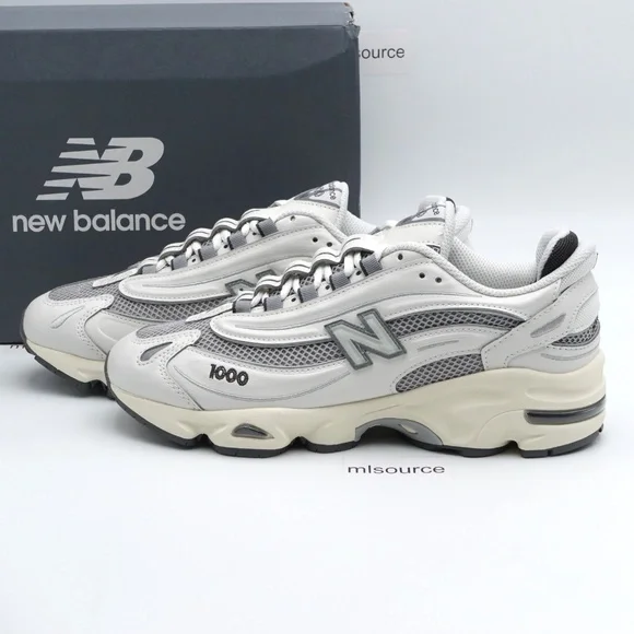 NEW New Balance 1000 Sneakers Men's M1000MEW Sea Salt/Grey