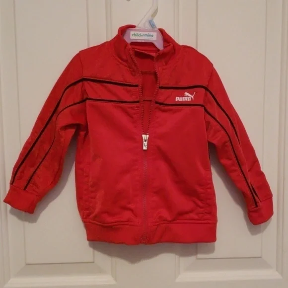 Little Boy's Puma Track Jacket