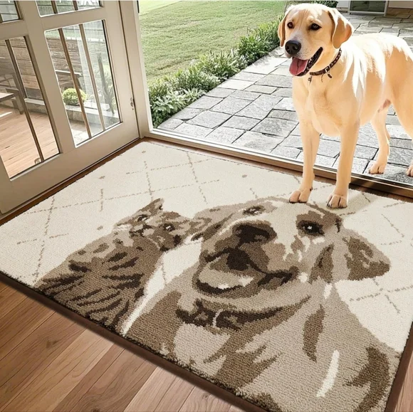 NEW Labrador Dog And‎ Cat Rug Door Mat..36