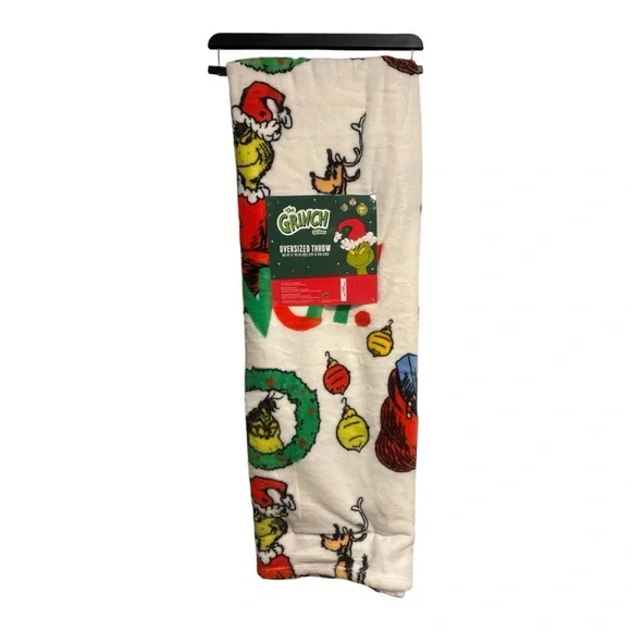 Grinch Christmas Blanket
