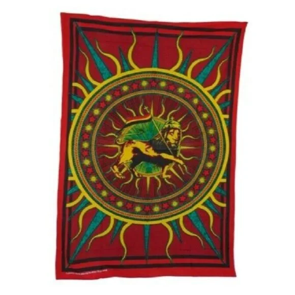 New Large Lion of Judah Tribe Rasta Wall Hanging Gift Tapestry Selassie African