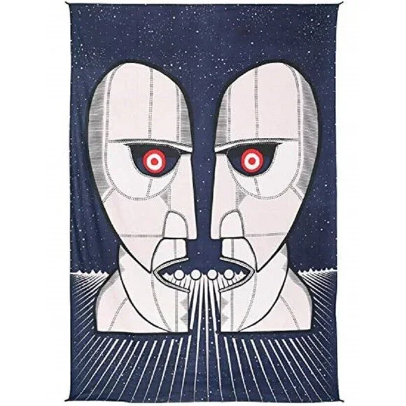 New Pink Floyd Division Bell Album Cover Tapestry Wall Hanging Decor Heads NIP