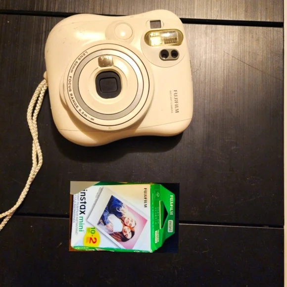 Like new Instax Mini 25 with extra box of special paper!!