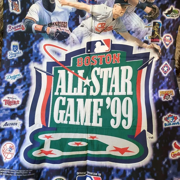 Baseball fabric poster 1999 ALLSTAR GAME