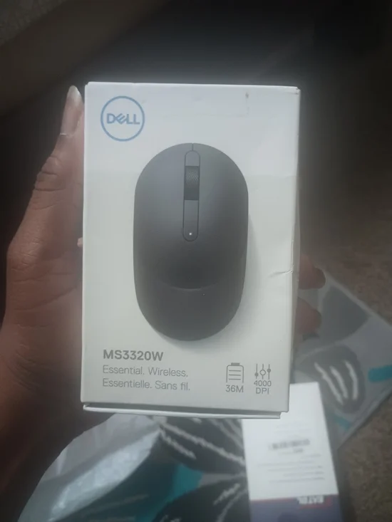 Dell MS3320W Wireless Mouse - Gray