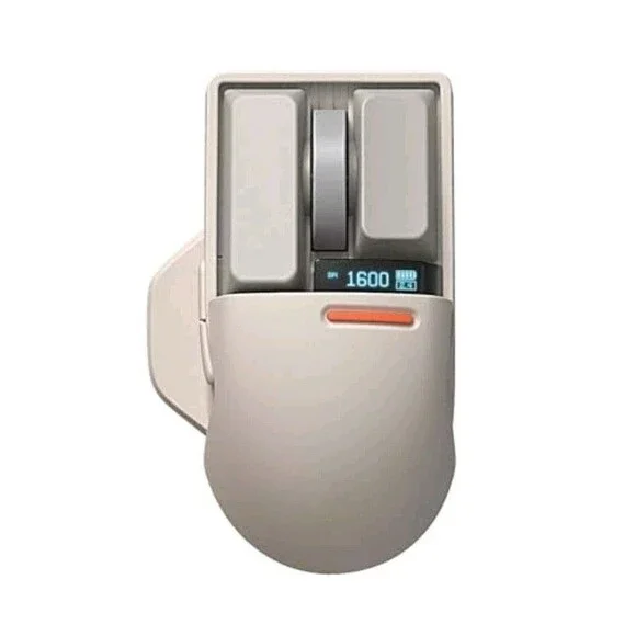 Touch PBT Wireless Mouse USB Receiver Bluetooth Wired Connection Rechargeable