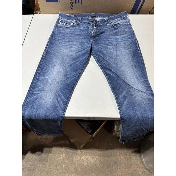 TRUE RELIGION Rocco Relaxed‎ Skinny Jeans SZ 36