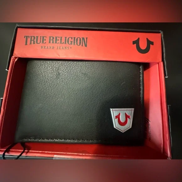 🆕True Religion Bifold Leather Wallet