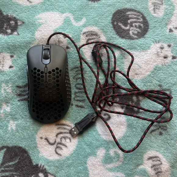 Skytech Gaming RGB Classic Wired Mouse M-1200N Black & Red