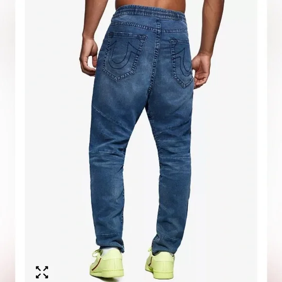 True Religion Mens denim Jean joggers