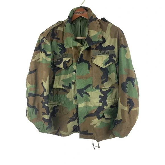 U.S. Army M-65 Field Jacket Authentic 1993 L 10th Mountain Division