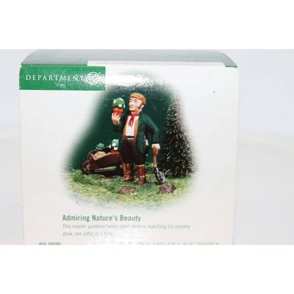 Dept 56 New England Village - Admiring Nature's Beauty