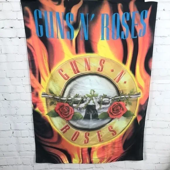 Guns N’ Roses Flag Polyester Flag 29”w 42”L 2012