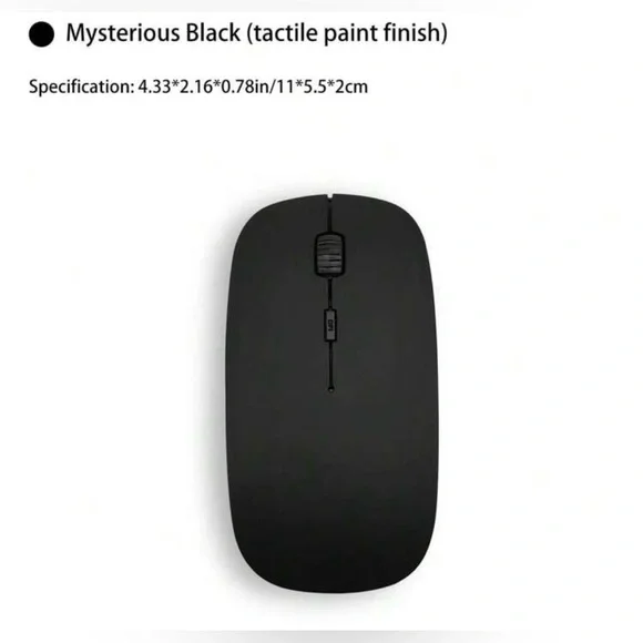 Wireless Mouse, Black, NWT