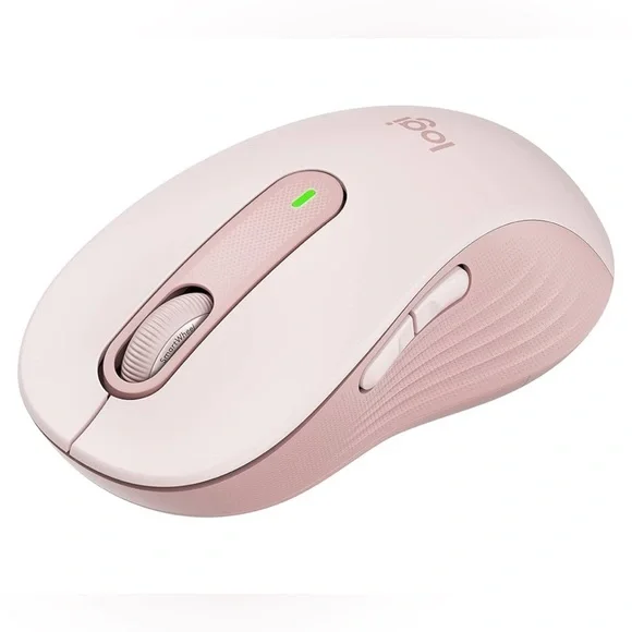 Logitech Signature M650 Wireless Optical USB Mouse, Pink