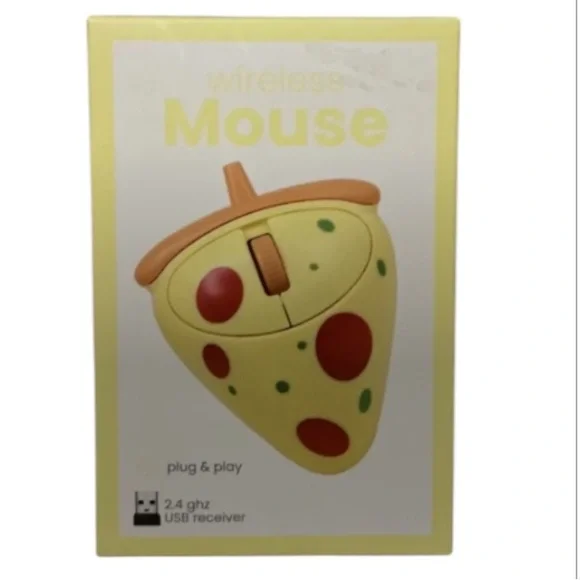 Wireless Pizza Slice Mouse NEW IN BOX