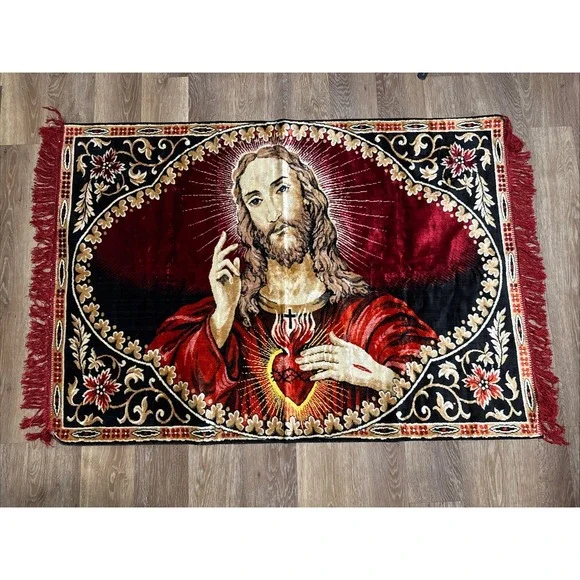 Vintage SACRED HEART OF JESUS 39